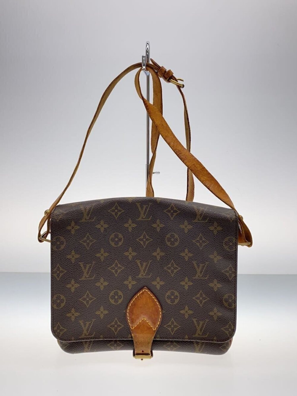 Louis Vuitton Cartouchiere Monogram Canvas Brown